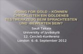Sauli Takala University of Jyväskylä 12. CercleS-Konferenz London 6.-8. September 2012.