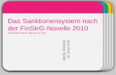 WINTER Template Das Sanktionensystem nach der FinStrG-Novelle 2010 Finanstrafrechtliche Tagung Linz 2012 Univ.-Prof. Dr. Andreas Scheil.