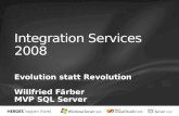 Evolution statt Revolution Willfried Färber MVP SQL Server.