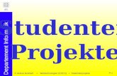 Departement Informatik © Helmar Burkhart Webtechnologien (CS211) Studentenprojekte P-1 Studenten Projekte.