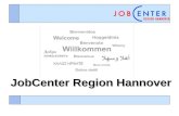 JobCenter Region Hannover. Ausgangslage der JobCenter Region Hannover In der Region Hannover sind derzeit rund 112.000 Menschen in ca. 61.000 Bedarfsgemeinschaften.