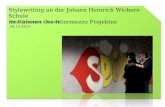 Stylewriting an der Johann Heinrich Wichern Schule im Rahmen des Intermezzo Projektes Helge Steinmann / Bomber 18.12.2013.