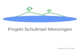 Projekt Schulinsel Menzingen Menzingen, 25.10.2012 dke.