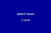 Salem News 17.08.09. Arctic Sea wieder aufgetaucht.