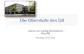 Die Oberstufe des G8 Justus-von-Liebig-Gymnasium Neusäß Dienstag, 14.01.2014.
