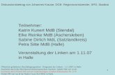 Diskussionsbeitrag von Johannes Krause, DGB- Regionsvorsitzender, SPD, Stadtrat 1 Öffentlich geförderter Beschäftigungssektor - Programm der Linken - 1.11.2007.