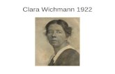 Clara Wichmann 1922. Leben und Werk Clara Wichmanns: Gewaltlose Anarchistin und Antimilitaristin 1885 – 1922 Institut für Friedensarbeit und gewaltfreie.