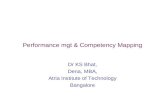 Performance Management & Competency Mapping