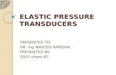 Elastic Pressure Transducers by 87