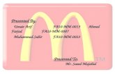 McDonald's HRM