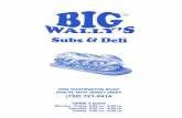 Big Wally's Subs & Deli - Menu