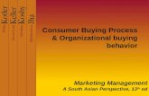Consumer Buying Process & Organizational Buying Behavior