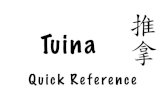Tuina Quick Ref