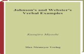 Miyoshi - Johnson's and Webster's Verbal Examples, 2007
