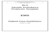 BLS Patient Care Guidelines
