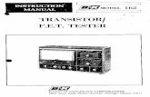B&k 162 Transistor-Fet Tester