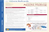 RefCardz - Apache Hadoop
