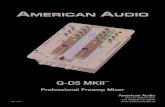 American Audio Battle Mixer Q-d5-Mk2
