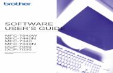 Brother MFC 7840W Software Users Guide