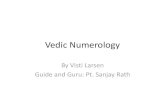 Vedic Numerology