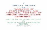 Financial Analysis of Future Generali Life Insurance