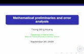 01. Mathematical Preliminaries and Error Analysis