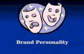 5 Brand Personality