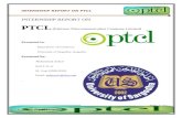 Final Internship Report on Ptcl
