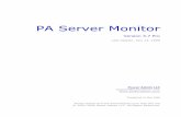 PA Server Monitor 3.7 Pro
