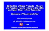 CE Marking on Glass