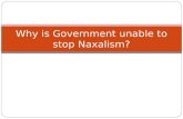Why is Government Unable to Stop Naxalism