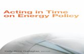 Acting in Time on Energy Policy her