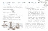 A Critical Analysis of RA 9173