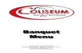 Coliseum Bar Madison Banquet Menu - Madison, WI