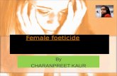 Female Foeticide Presentation