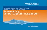 Vol. 88 Invexity and Optimization