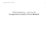 Lecture Notes..Purdue..Contact Lecture09 Tangential Contact Force Models