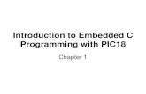 Chapter1 - Introduction to Embedded C Programming With PIC18