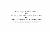 Theory & Practice of Electromagnetic Design of DC Motors & Actuators