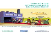 Proactive Stakeholder Engagement