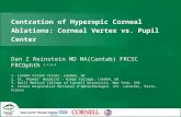 Centration of Hyperopic Corneal Ablations: Corneal Vertex vs. Pupil Center