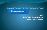 Market Analysis of Tata Docomo Ppt