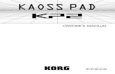 Korg Kaoss Pad KP2