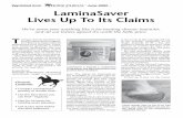 Lamina Saver Lives Up to Its Claims