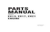 robin ex13 parts manual