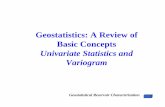 Geostatistics in Reservoir Charactorization_a Review