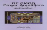RF CMOS Power Amplifier - Theory Design and Implementation (