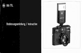 Leica M6 TTL Instructions