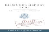 Nssm 200-Kissinger Report