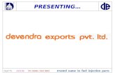 Devendra Exports Profile JAN 09-1